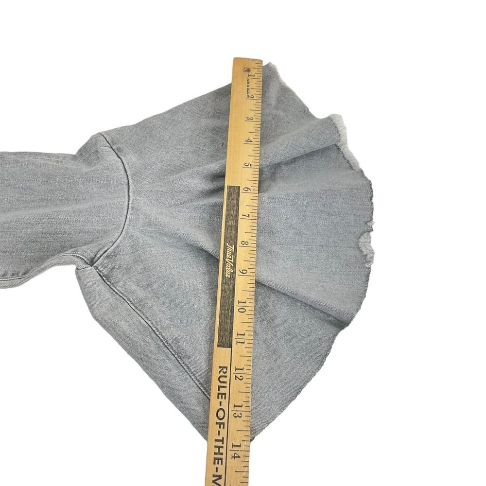 Citizens of Humanity Jeans Womens 27 Gray Drew Flounce High Rise Crop $258 Nwt - Picture 14 of 15
